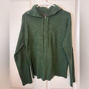 Banana Republic Forest Green Sweater Hoodie